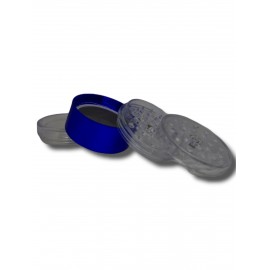 Grinder Blue 4 parti - 60mm